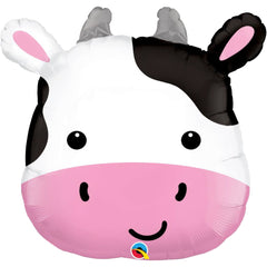 Jumbo Cute Holstein Cow Foil Balloon