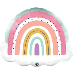 Boho Colorful Rainbow Jumbo Balloon - Pretty Day
