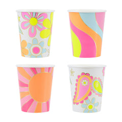 Flower Power Cups 8pk.