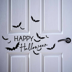 Happy Halloween Door Sticker Decoration - Pretty Day