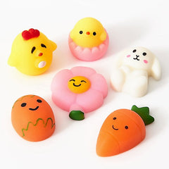 Mini Easter Squishees Toy - 6 pack - Pretty Day