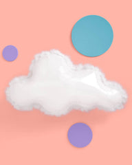 Cloud Nine Balloon - White Feather Balloon 27" - Pretty Day