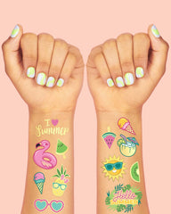 Summer Fun Tats - 44 foil temporary tattoos - Pretty Day