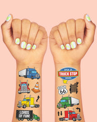 Trucker Tats - 42 foil temporary tattoos - Pretty Day