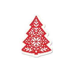 My Mind’s Eye - PRESALE SHIPPING MID OCTOBER - NRD1039 - Nordic Christmas Tree Shaped Paper Dinner Napkin - Pretty Day