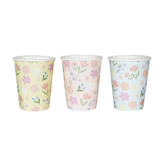 Spring Party Floral Cups, 12 ct - Pretty Day