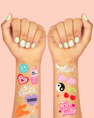 Petit Fetti - Y2K Temporary Tattoos, Birthday Party Favors, Decor - Pretty Day