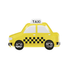 Taxi Plates, 12 ct - Pretty Day