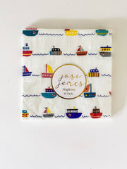 Boat Napkins Large - Pretty Day