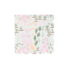 My Mind’s Eye - PLNP226 - Garden Scatter Paper Cocktail Napkin - Pretty Day