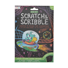 Mini Scratch & Scribble Art Kit: Wacky Universe S2120 - Pretty Day