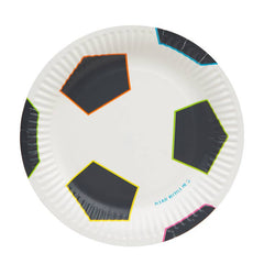 Eco-Friendly Soccer Plates - 12 Pack S5154-55 - Pretty Day
