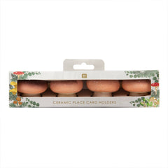Woodland Mushrooms Place Card Holders - 4 Pack - Pretty Day