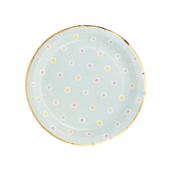 My Mind’s Eye - PLPL287 - Daisy Dot Paper Plate - Pretty Day