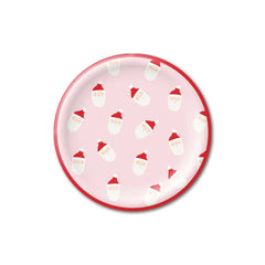 My Mind’s Eye - PRESALE SHIPPING MID OCTOBER - WHM1040 - Whimsy Santa Scattered Santa Paper Plate - Pretty Day