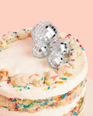Petit Fetti - Disco Ball Cake Toppers, Party Decorations, Bday Supplies - Pretty Day