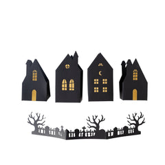 PREORDER SHIPPING 8/1-8/8 - HVL1005 -  Haunted Village 3D Tabletop Decor - Pretty Day