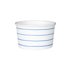 Cobalt Frenchie Stripes Treat Cups -8 Pk. - Pretty Day