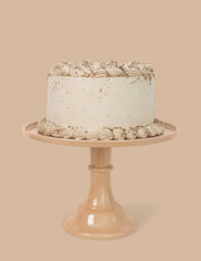 Melamine Cake Stand- Latte Brown - Pretty Day