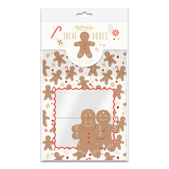PLFC182 - Gingerbread Man Cookie Boxes - Pretty Day