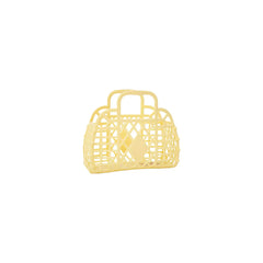 Retro Basket Jelly Bag - Mini Yellow - Pretty Day