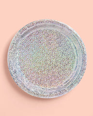 Shimmer Plates - 25 paper plates - Pretty Day
