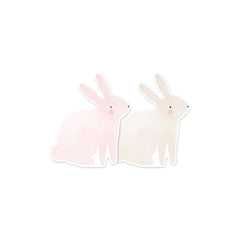 Watercolor Bunny Easter Paper Napkins - Pretty Day