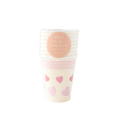 My Mind’s Eye - SEC1012 -  Pastel Hearts Paper Cups - Pretty Day