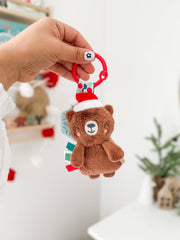 Holiday Bear Itzy Pal™ Plush + Teether - Pretty Day
