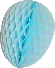 Light Blue Easter Honeycomb Egg 9" S6154 - Pretty Day