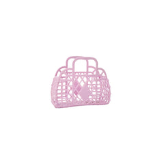 Retro Basket Jelly Bag - Mini Pink - Pretty Day