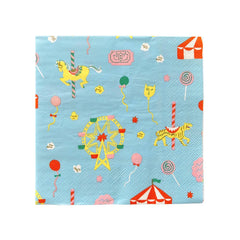 Jollity & Co. + Daydream Society - Off to the Fair Large Napkins - 16 Pk. - Pretty Day