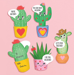 Paper Source Wholesale - Happy Plants Valentine Card Kit - Pretty Day
