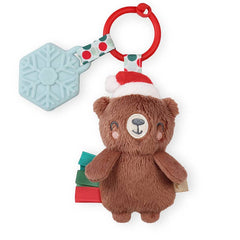 Holiday Bear Itzy Pal™ Plush + Teether - Pretty Day