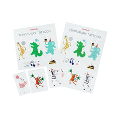 Merrilulu - Party Animals - Tattoos, 2 sheets - Pretty Day