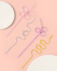 Pastel Party Straws - 20 reusable straws - Pretty Day