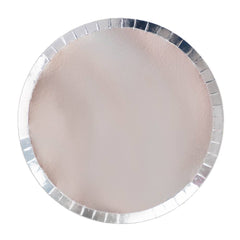 Shades Collection Silver Plates - 2 Size Options - 8 Pk. - Pretty Day