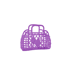 Retro Basket Jelly Bag - Mini Purple - Pretty Day