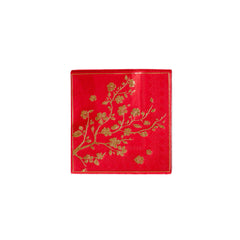 PLNY154 - Lunar New Year Foiled Floral Branch Cocktail Napkin - Pretty Day