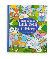Color-in' Book: Little Cozy Critters S1023 - Pretty Day