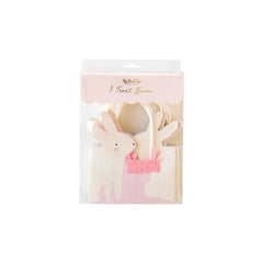 Easter Bunny Treat Paper Baskets- 8pk M1043 M1044 - Pretty Day