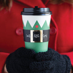 PRESALE CHRISTMAS SHIPPING MID OCTOBER - PLTG149 - Santa's Helper To-Go Cups 8 ct - Pretty Day