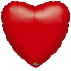 Standard Size Red Heart Shaped Foil Balloon S4042 - Pretty Day