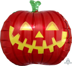 Jack-O-Lantern Pumpkin Jumbo Foil Balloon S4003 - Pretty Day