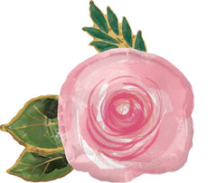 Pink Rose Jumbo Foil Flower Balloon S4067 - Pretty Day