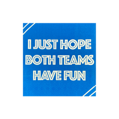 Jollity & Co. + Daydream Society - "I Just Hope Both Teams Have Fun" Cocktail Napkins - 20 Pk. - Pretty Day