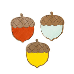 Occasions by Shakira Harvest Acorn Shaped Cocktail Napkin Set-24pk. - Pretty Day