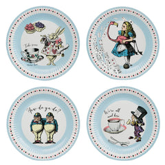 Talking Tables - Alice in Wonderland Party Plates - 24 Pack - Pretty Day