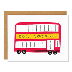 Bon Voyage! Greeting Card - Badger & Burke - Pretty Day