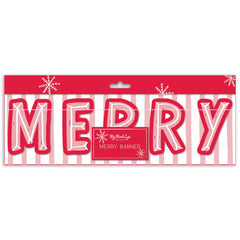My Mind’s Eye - PRESALE SHIPPING MID OCTOBER - MER1002 - Merry Holiday Banner - Pretty Day